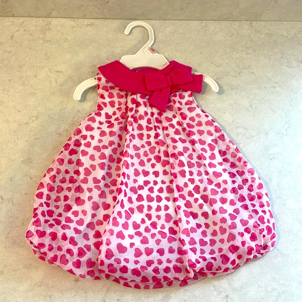 9 month old hot pink dress